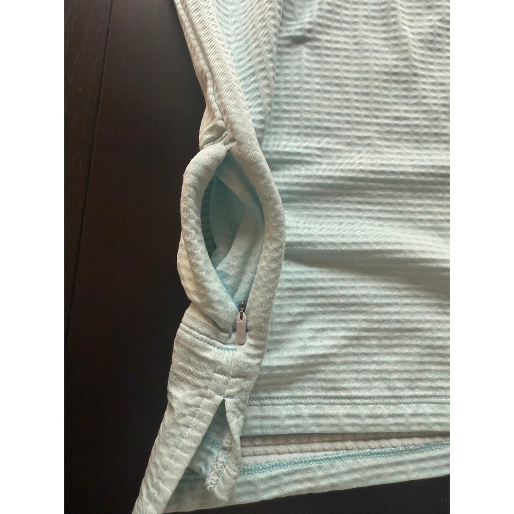 Nike Running Womens Mock Neck Zip Up Track Jacket‎ XS Aqua Dri-FIT Training - Picture 16 of 16
